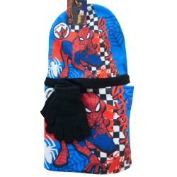Set invernale Cappello scaldacollo Guanti Spiderman