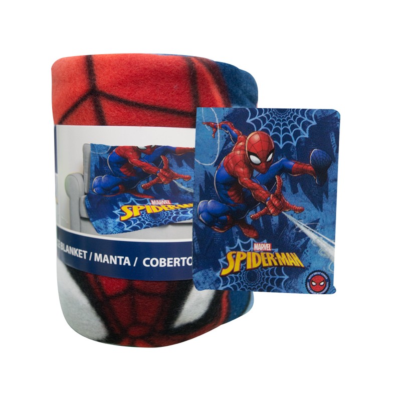 Coperta Plaid 100x150 Spiderman Marvel
