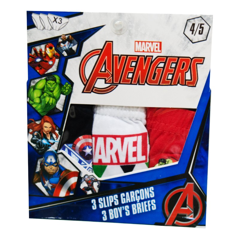 Slip 4-5 anni Avengers Marvel