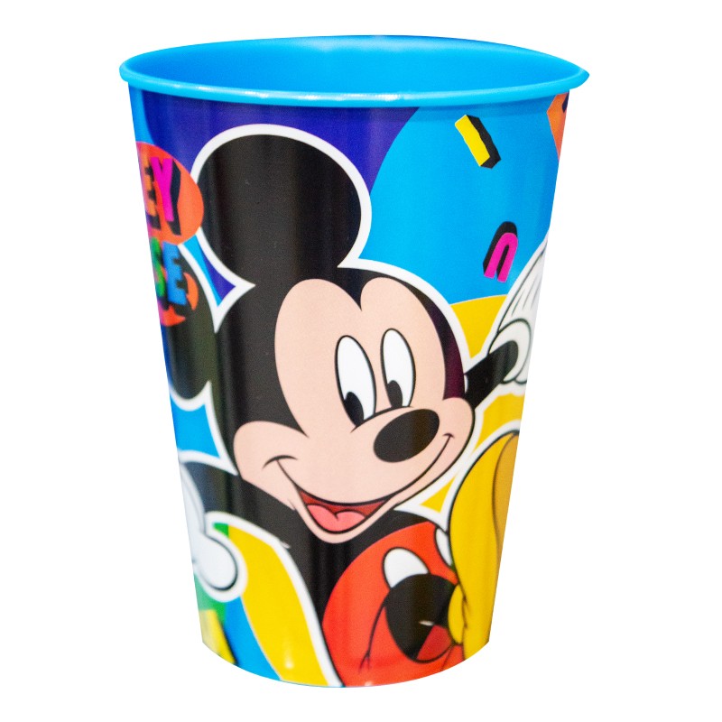 Bicchiere cono 260ml Mickey Mouse e Pluto